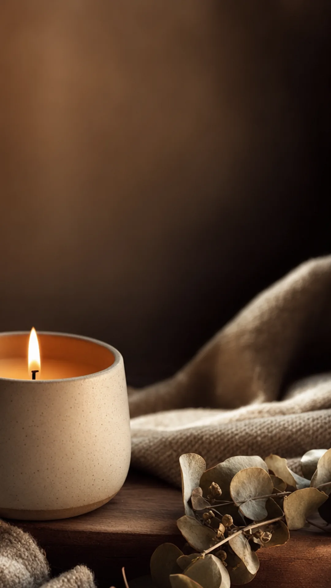 Generated ad for a candle product