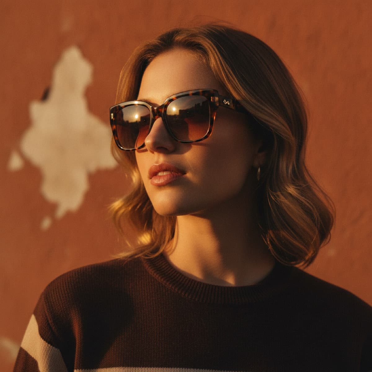 Generated ad for a sunglasses product
