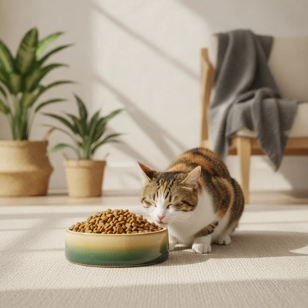 Whiskerly ad for busy parent, muted & editorial